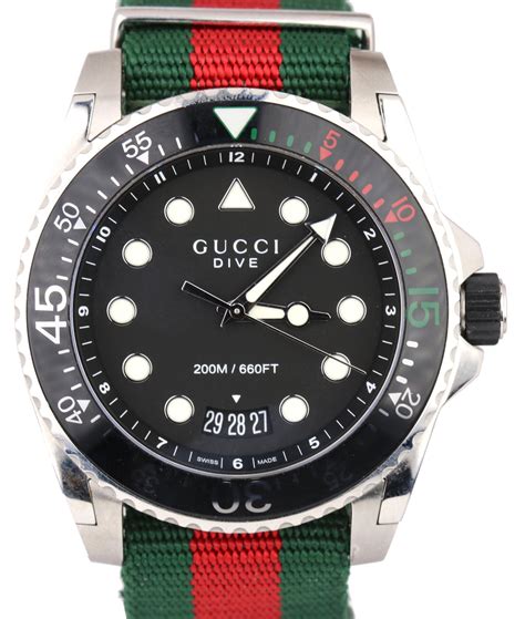 gucci dive 136.2|gucci dive watch sale.